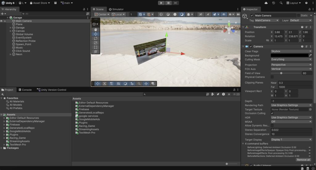 Unity folder structure